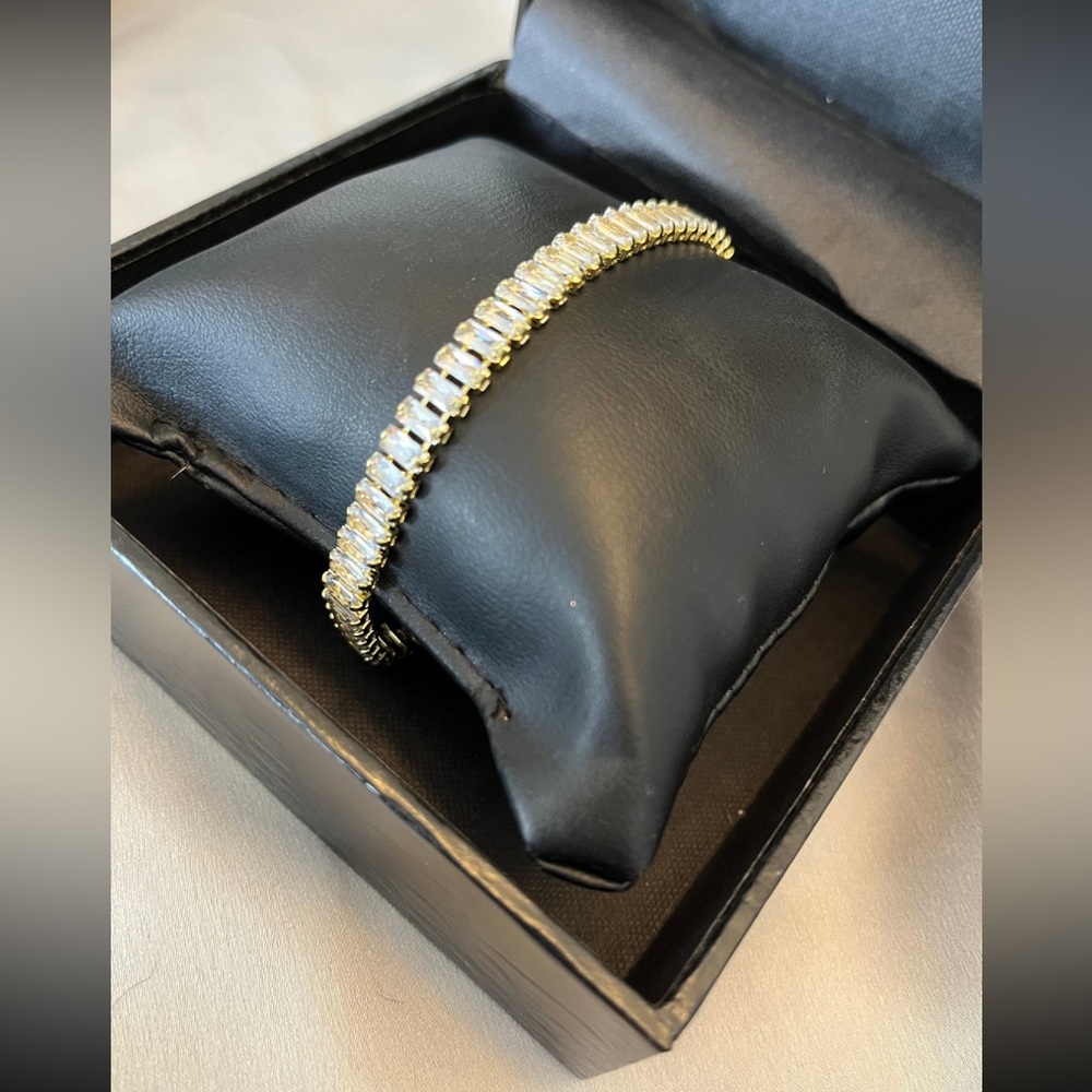 Gold Tennis Bracelet, Diamond tennis Bracelet